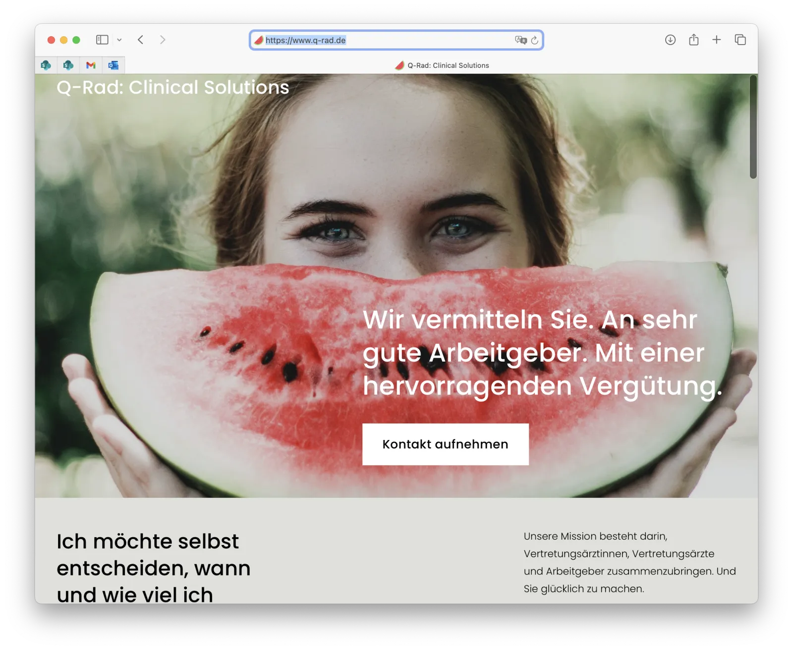 Q-Rad website